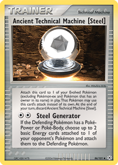 Ancient Technical Machine [Steel] 86/101 Pokémon card from Ex Hidden Legends for sale at best price